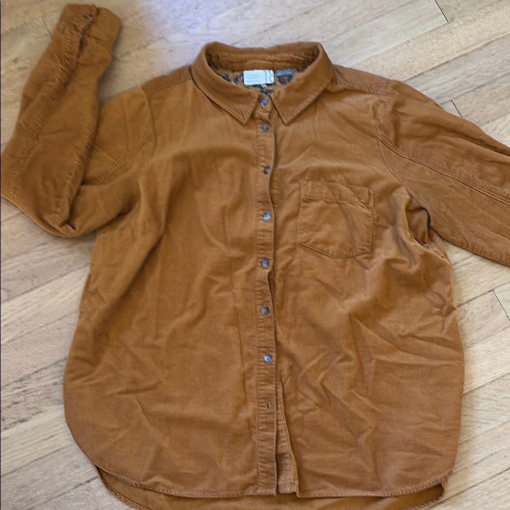 Anthropologie Corduroy Shirt
